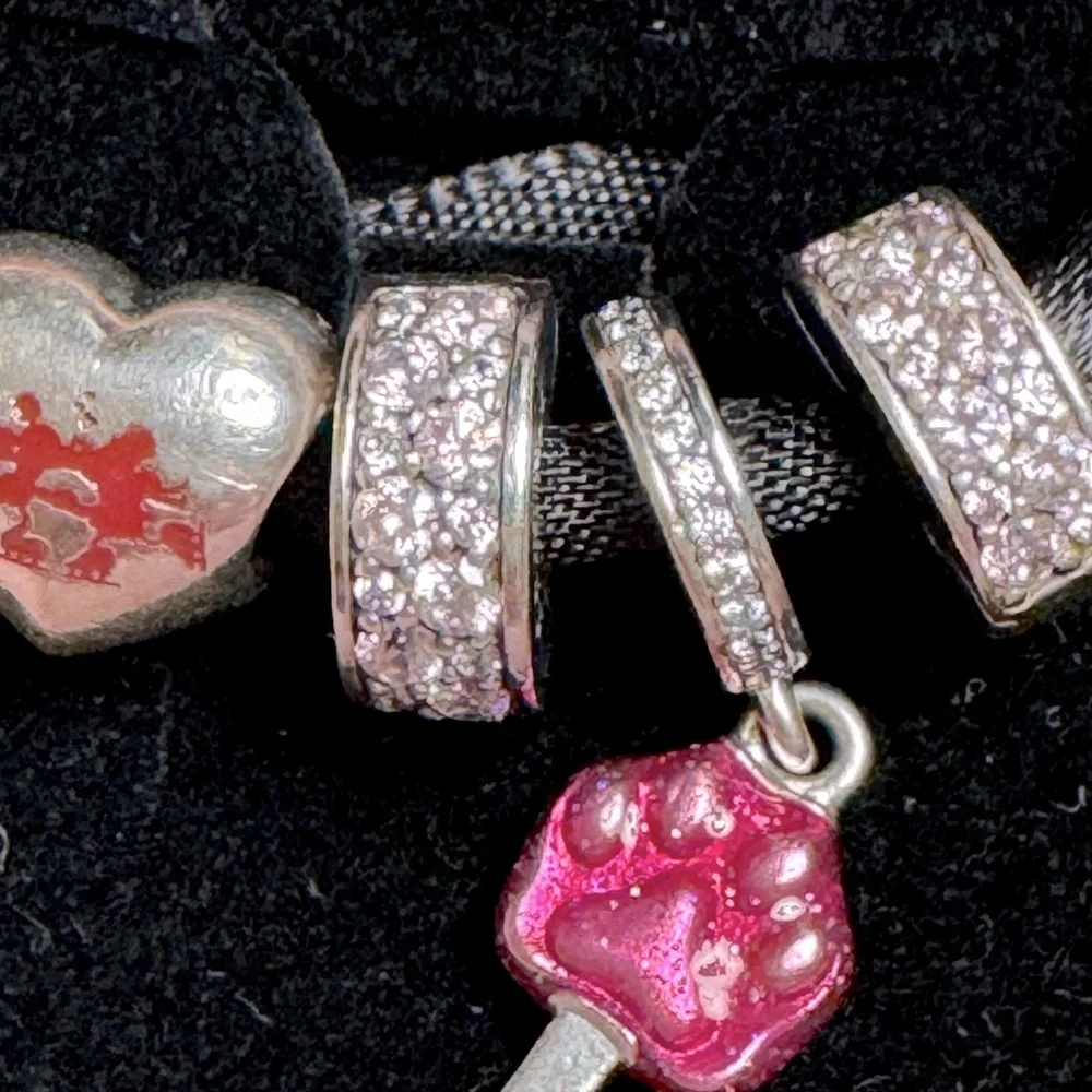 Pandora Disney & Pink Charm Bundle – 4 Charms - Picture 1 of 5
